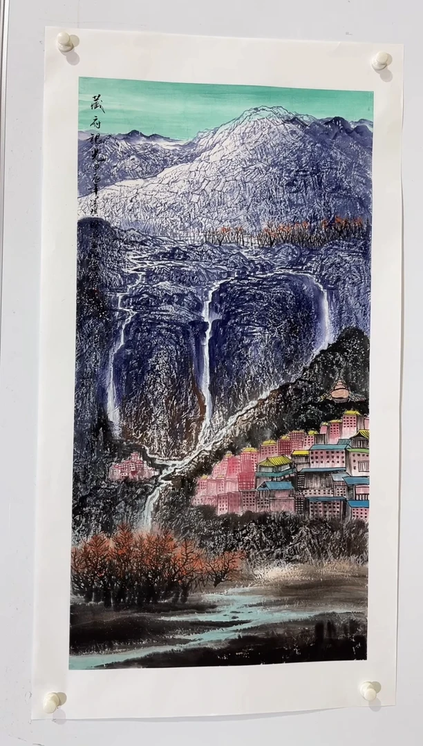 国画商老师国画作品17