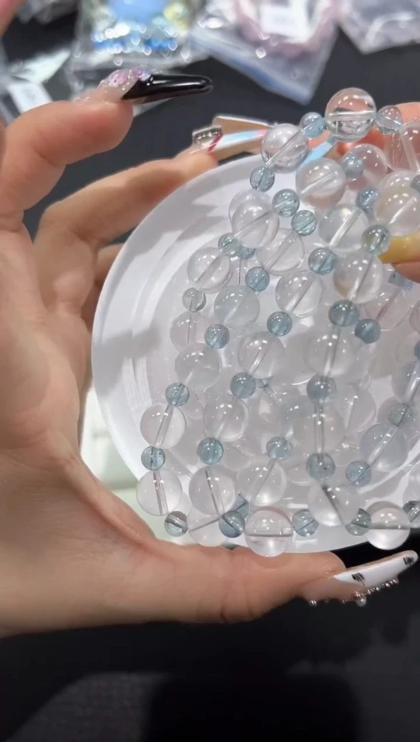 水晶手链未镶嵌91b多样性发其一【1条】默认微瑕