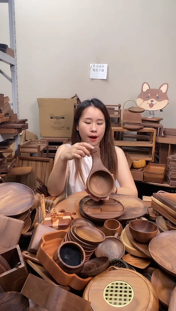 木  南美胡桃木小号泡菜碗
