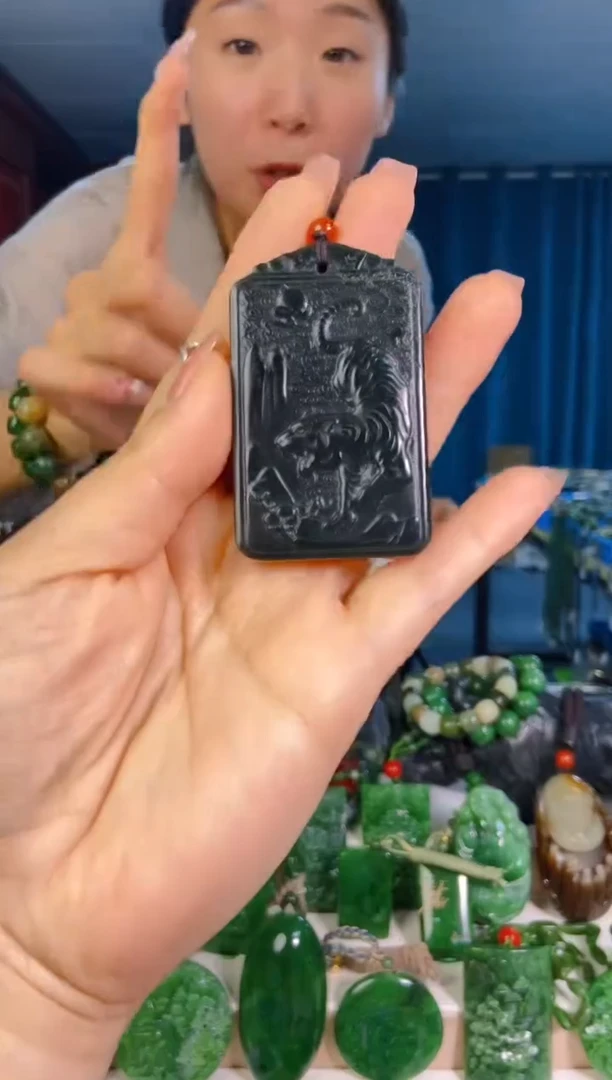 和田玉未镶嵌挂件1