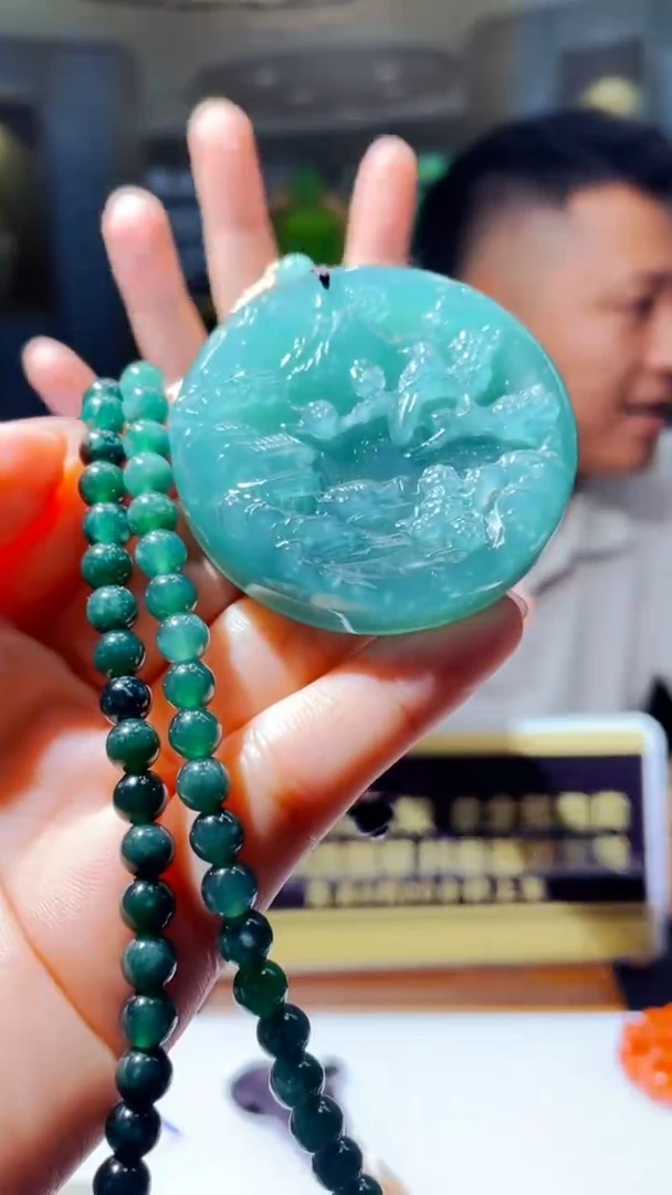 定制翡翠未镶嵌毛货闪购链接ZLB015