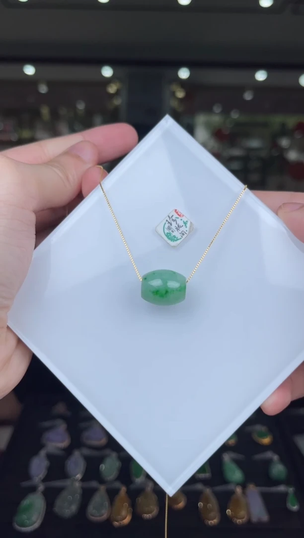 吊坠(不含链)未镶嵌翡翠215号标签撕毁不退换