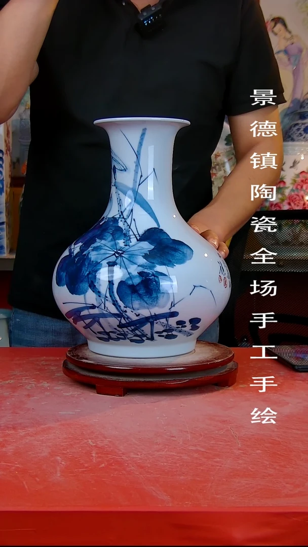 摆件景德镇陶瓷 全场手工手绘888