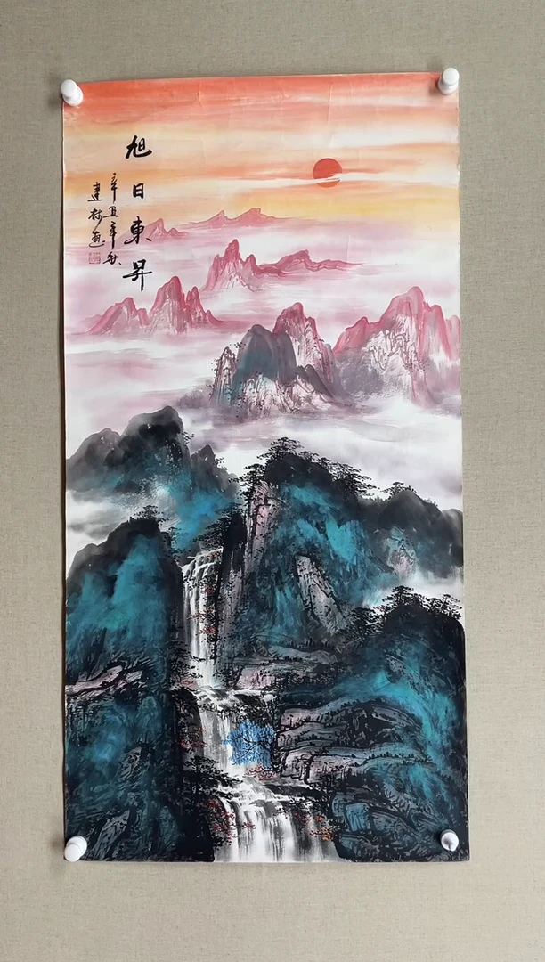 国画138*68 傅建林傅建林傅建林傅建林傅建林