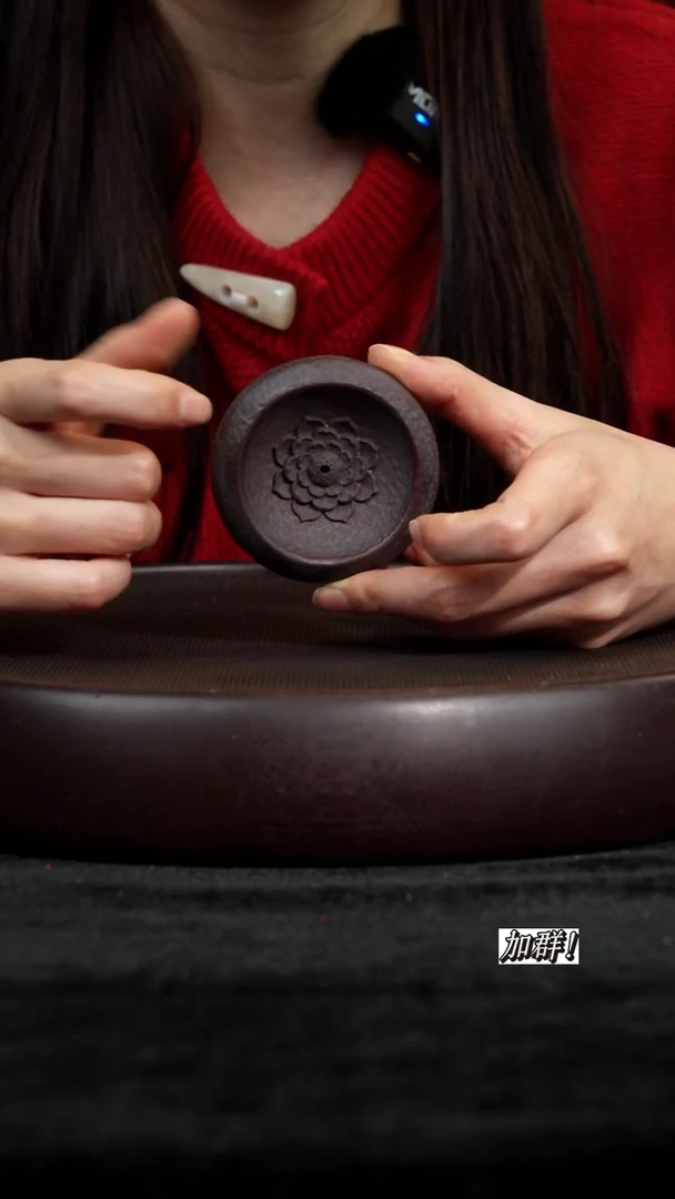 茶壶紫砂紫砂莲花香插