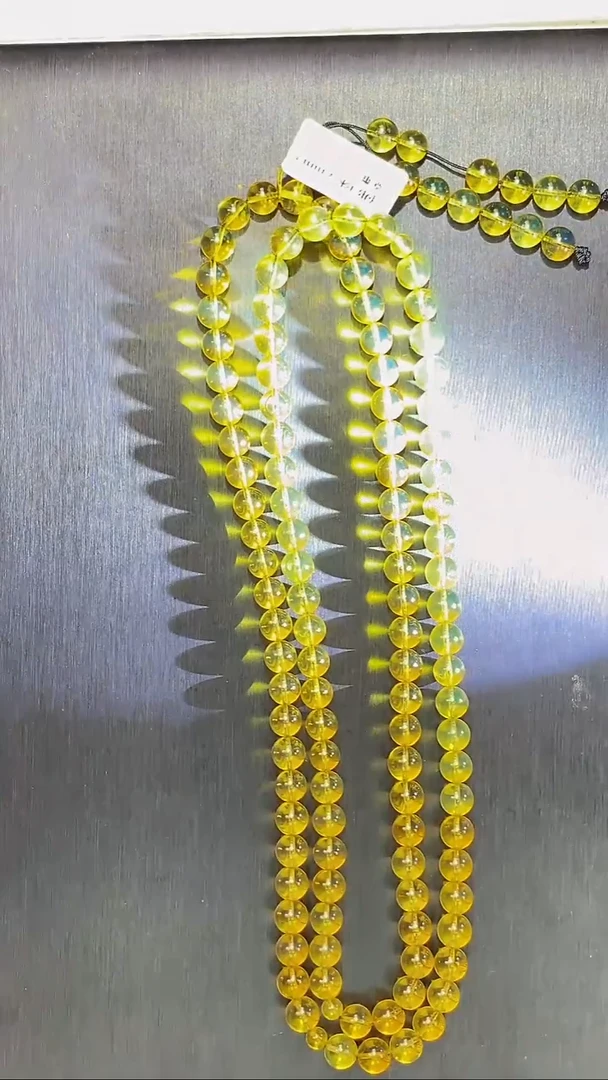 琥珀项链未镶嵌琥珀