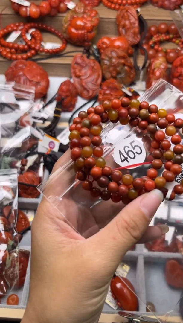【闪购商品】南红玛瑙珠宝奇石未镶嵌465-6+