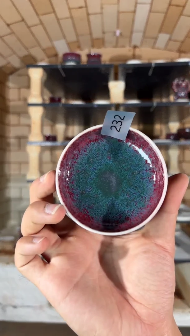 杯精品窑变钧瓷茶器