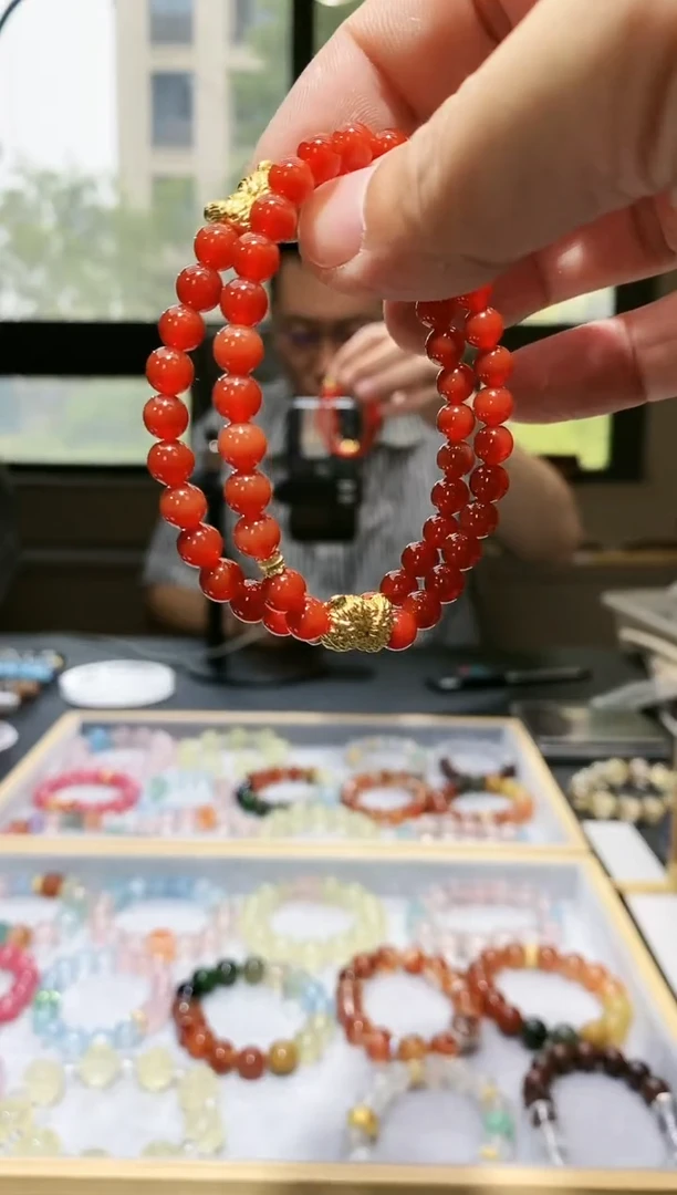 水晶手链未镶嵌玛瑙手链