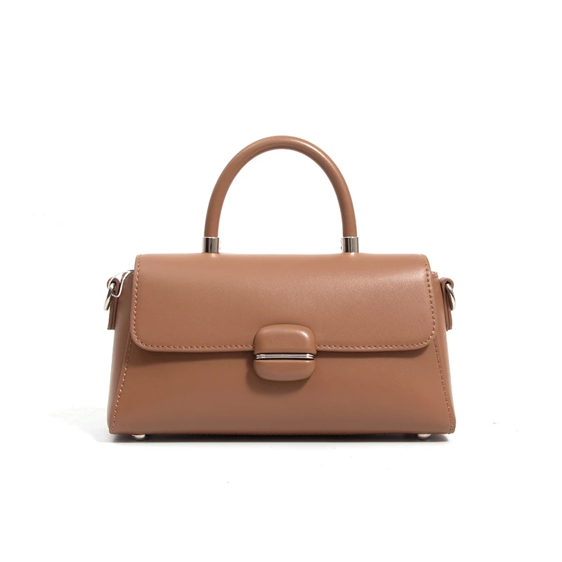 【TT Studio】SLBL-8821-栗棕 RAIN.CUN简约轻奢女包