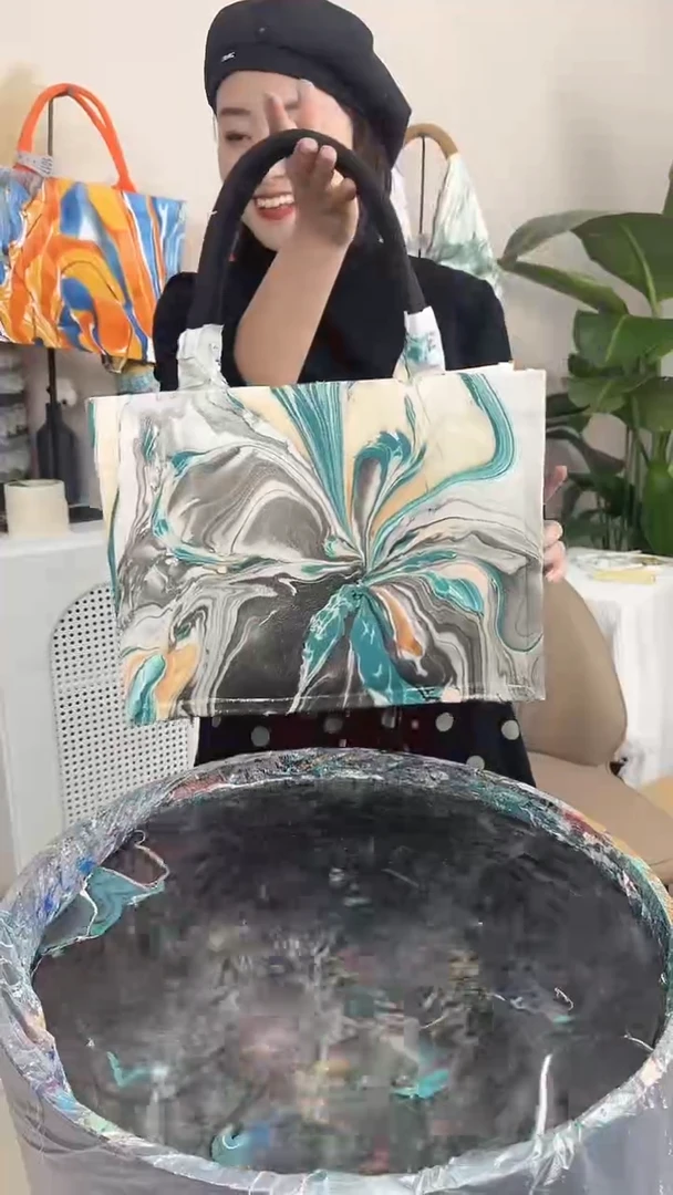 托特包手作大漆包包