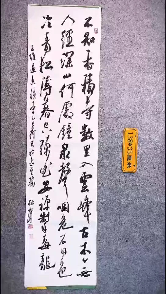 书法114中书协 杜潇书法放漏