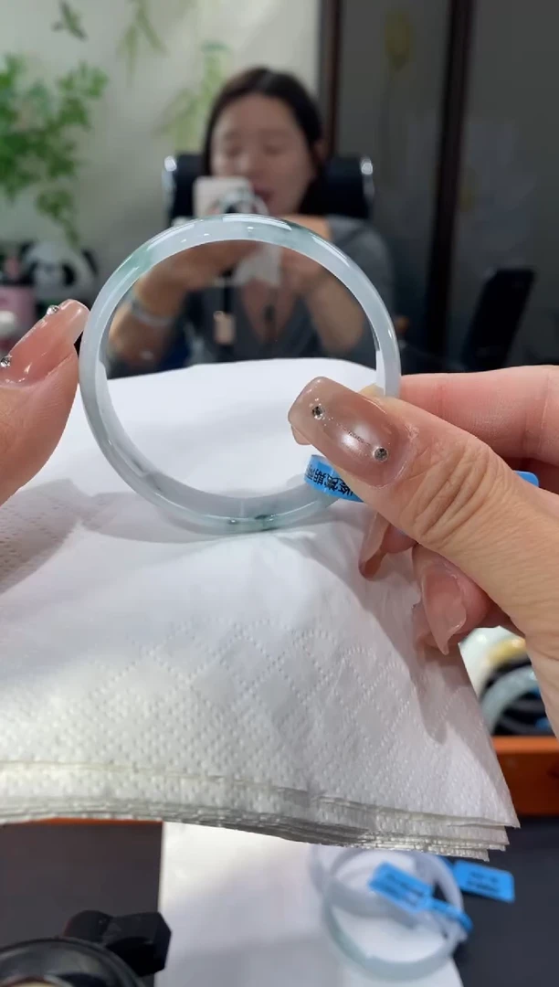 未镶嵌手镯翡翠圈口51.3