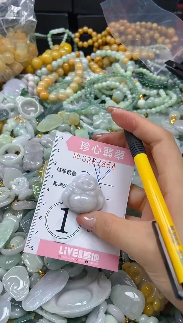 翡翠未镶嵌颈饰闪购0263854