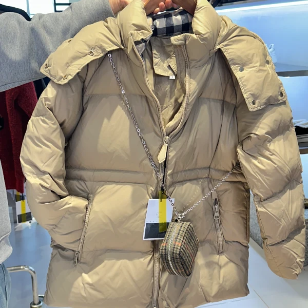 chalan 新款时尚冬穿外套舒适百搭收腰H24C0249