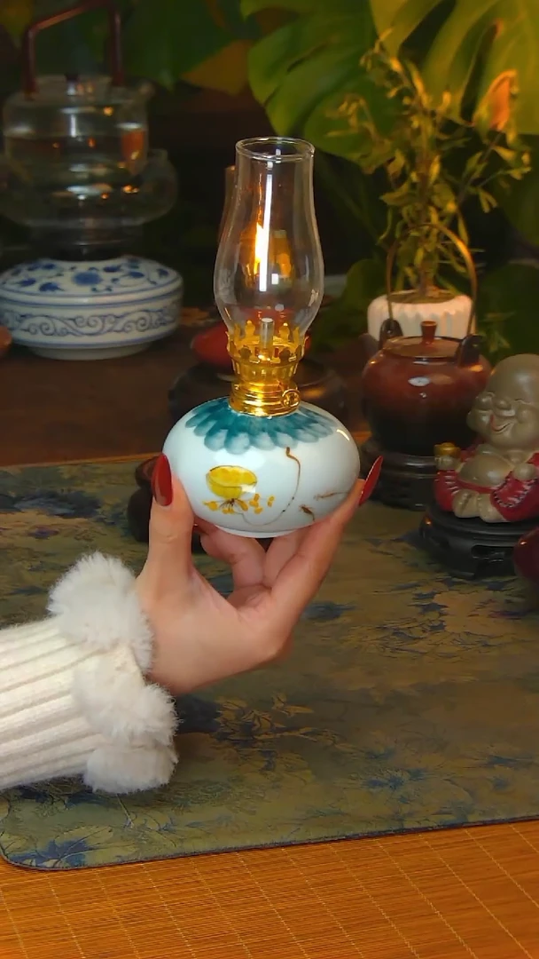 【闪购商品】景德镇陶瓷灯摆件