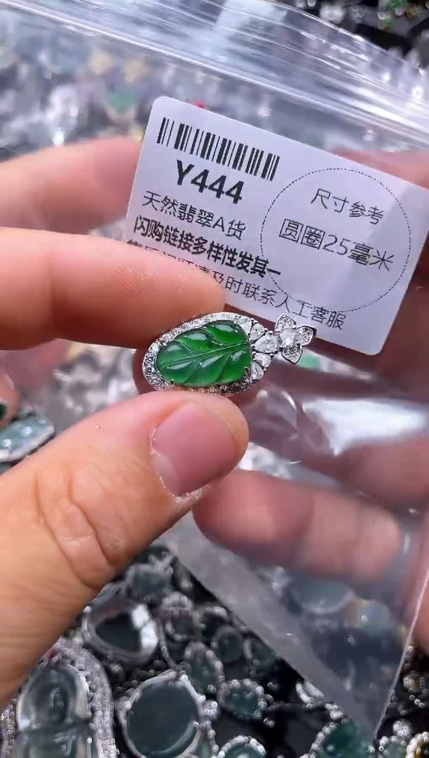 【闪购商品】翡翠颈饰未镶嵌Y444吊坠