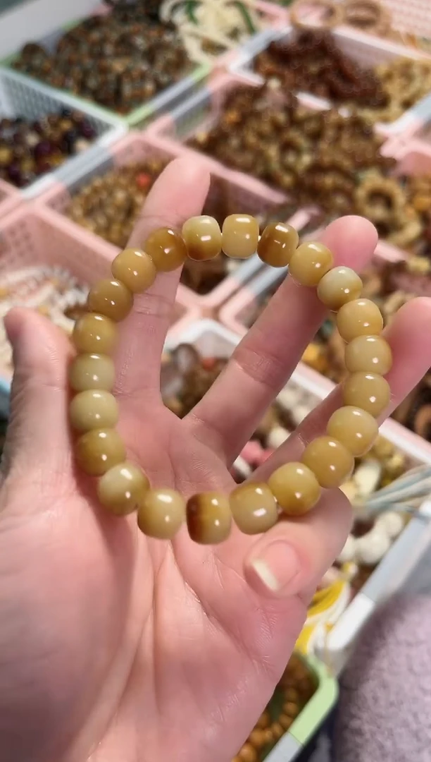 【闪购商品】菩提根/象牙果手串炭烤汉堡珠