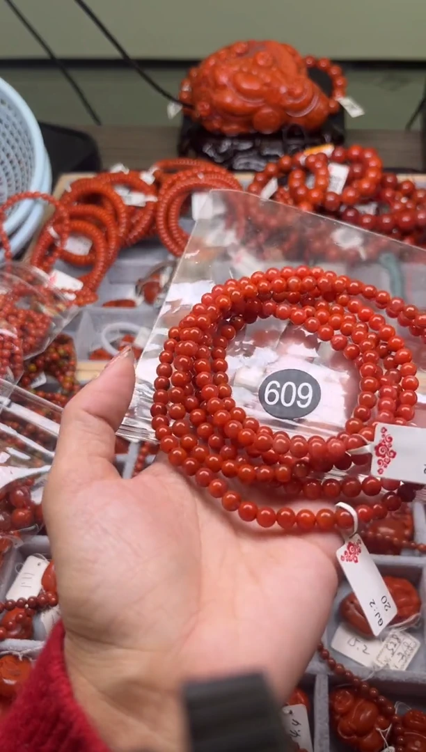 【闪购商品】南红玛瑙珠宝奇石未镶嵌609-5+随机多样性/一条