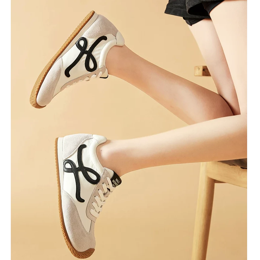 丑萌复古平底休闲鞋0508