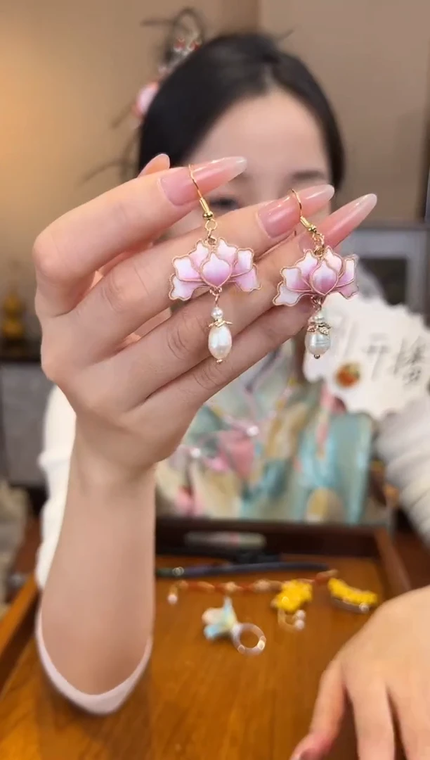 刺绣苏绣世家非遗手工（耳环）