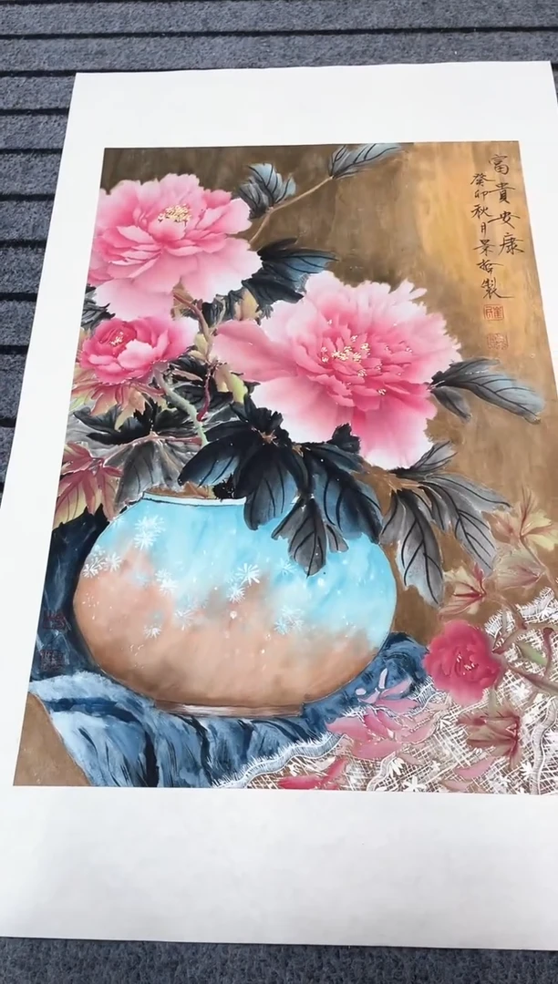 精品国画花鸟作品