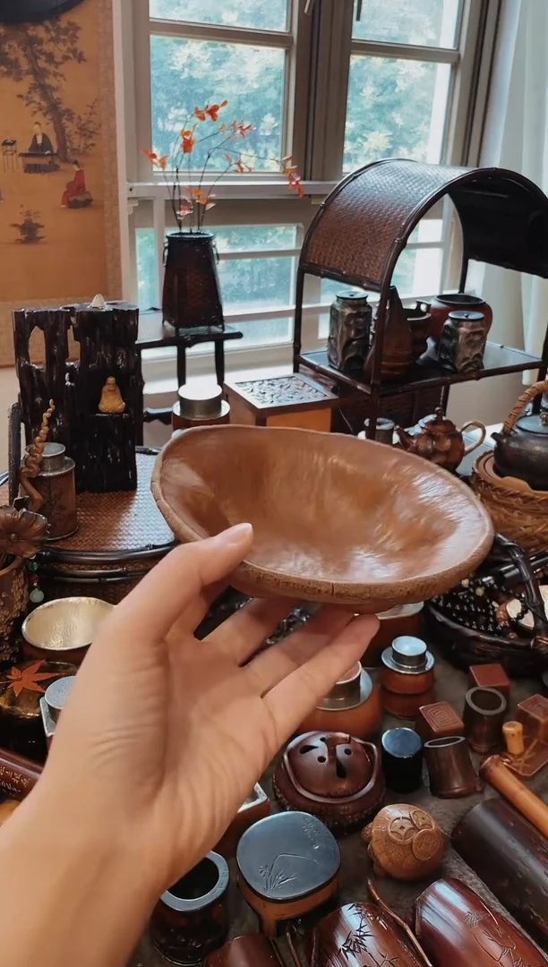 竹革精品款式果盘