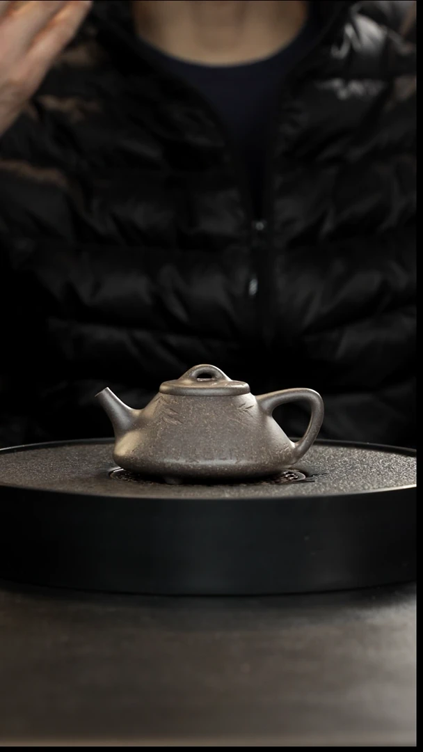 茶壶紫砂手工泥桃花子冶刻绘大漏