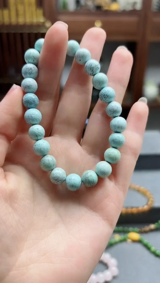 【闪购商品】绿松石手串未镶嵌松石手串 ZD