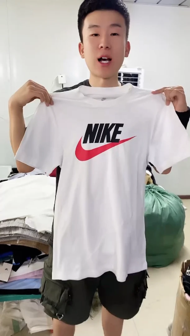 红勾白T 直播间过款 尺码175L