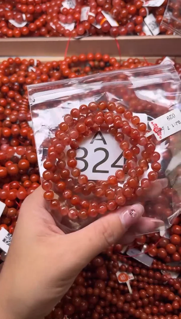 南红玛瑙未镶嵌珠宝奇石A324-6