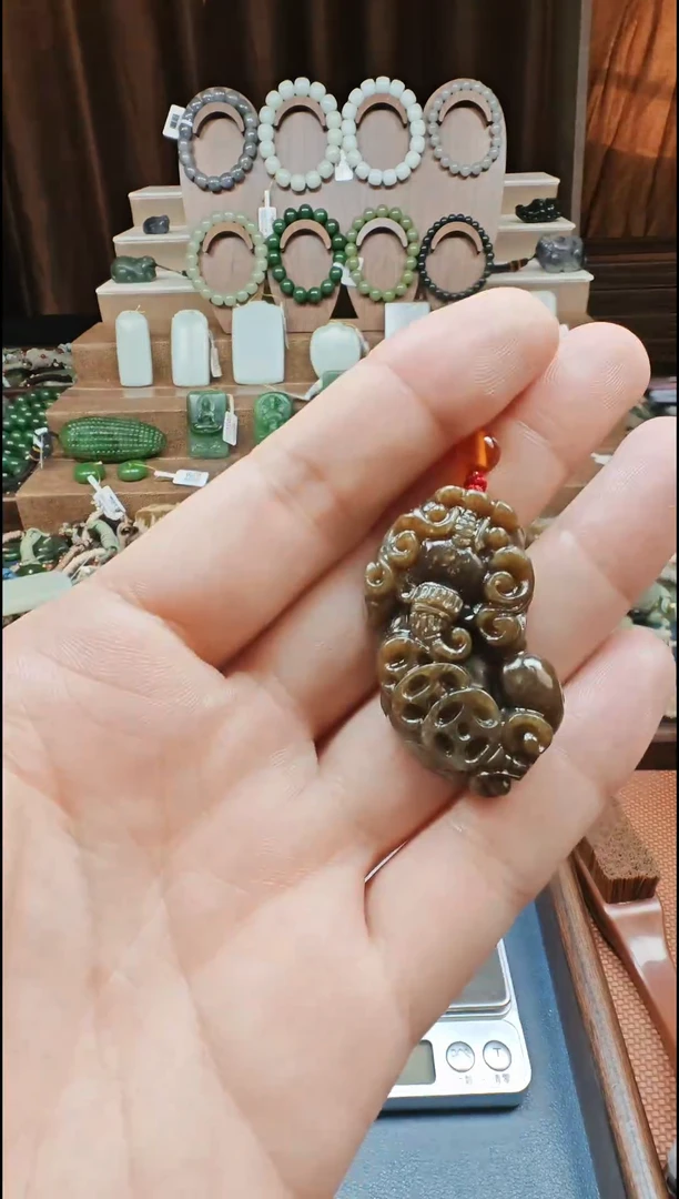 颈饰未镶嵌和田玉多样性发货拍一发一