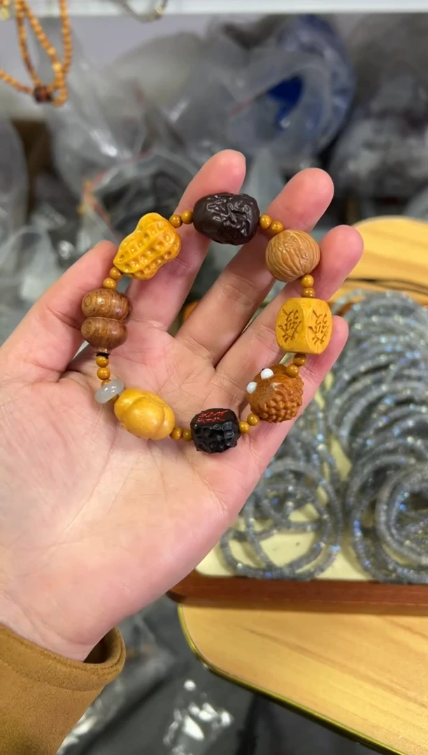 【闪购商品】檀香木手串/手链八宝多宝檀木款手串[2530]