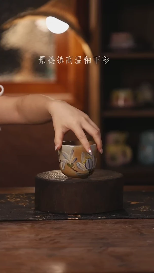 陶瓷景德镇高温釉下手绘陶瓷184