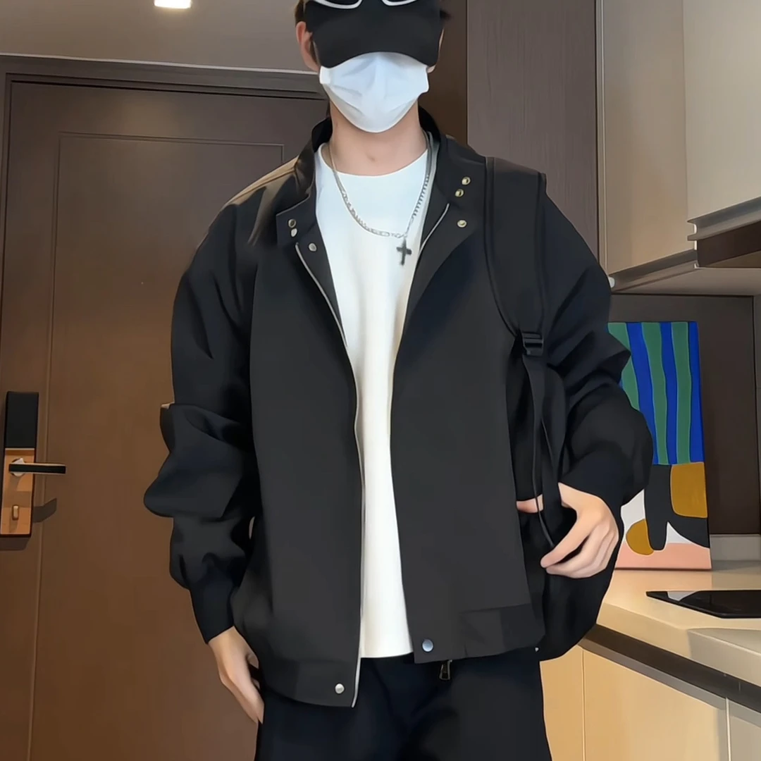 【SEND森殿】立领男士G9哈灵顿夹克外套/秋季新款休闲夹克
