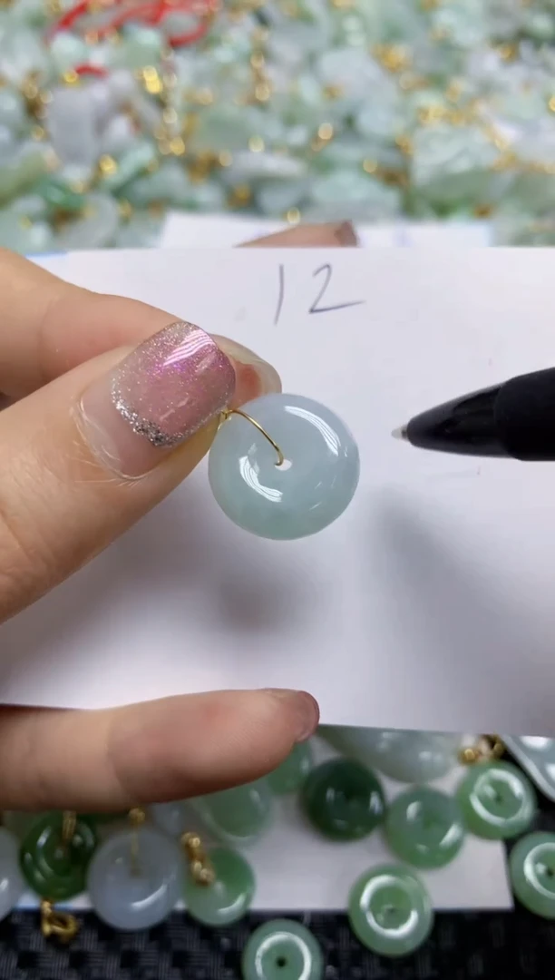 【闪购商品】翡翠颈饰合金   天然A货翡翠