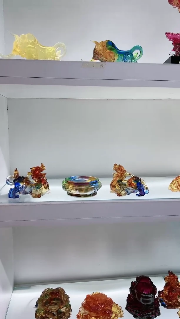 【闪购商品】茶宠古法琉璃貔貅+聚宝盆配元宝