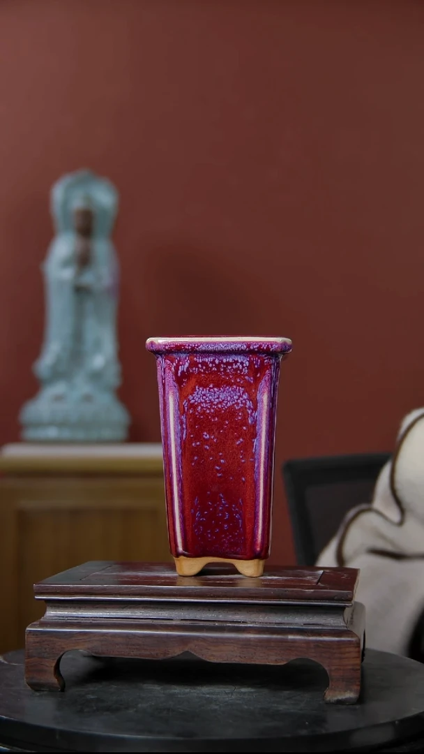 摆件大宋官窑【小花盆】