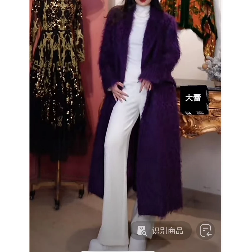 2025新款高定羊毛大衣305-A-25201