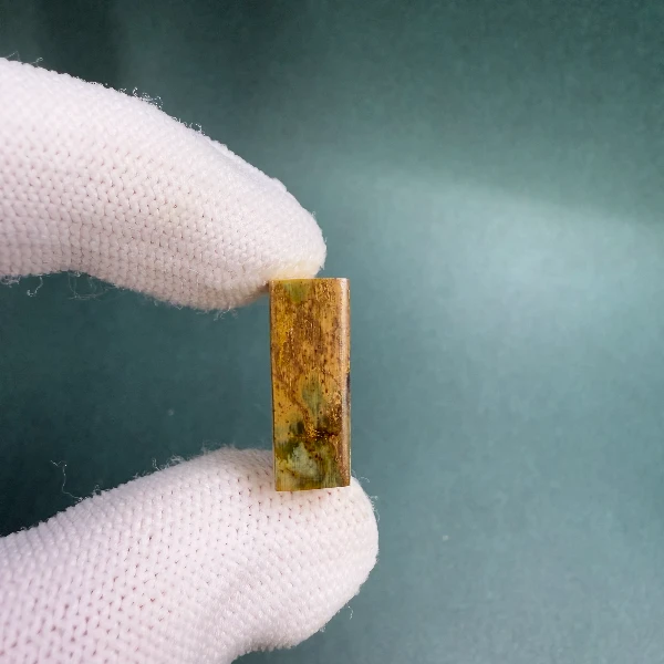 ST1044天然猛犸牙一字三通 支持鉴定 假一罚四