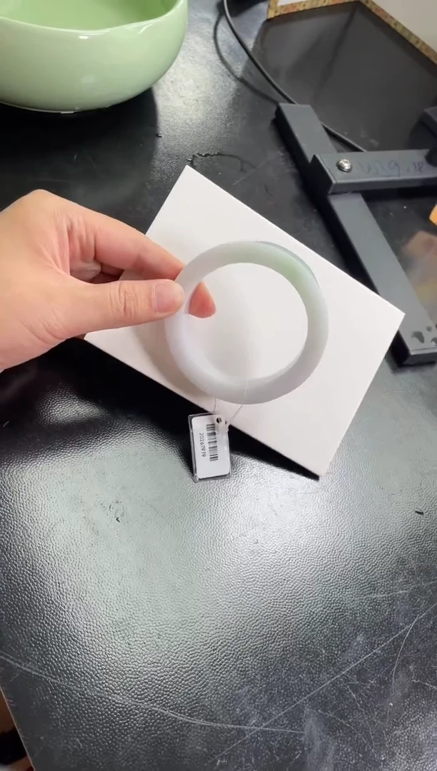 未镶嵌手镯定制翡翠函****三定制手镯WJFC2/DZS