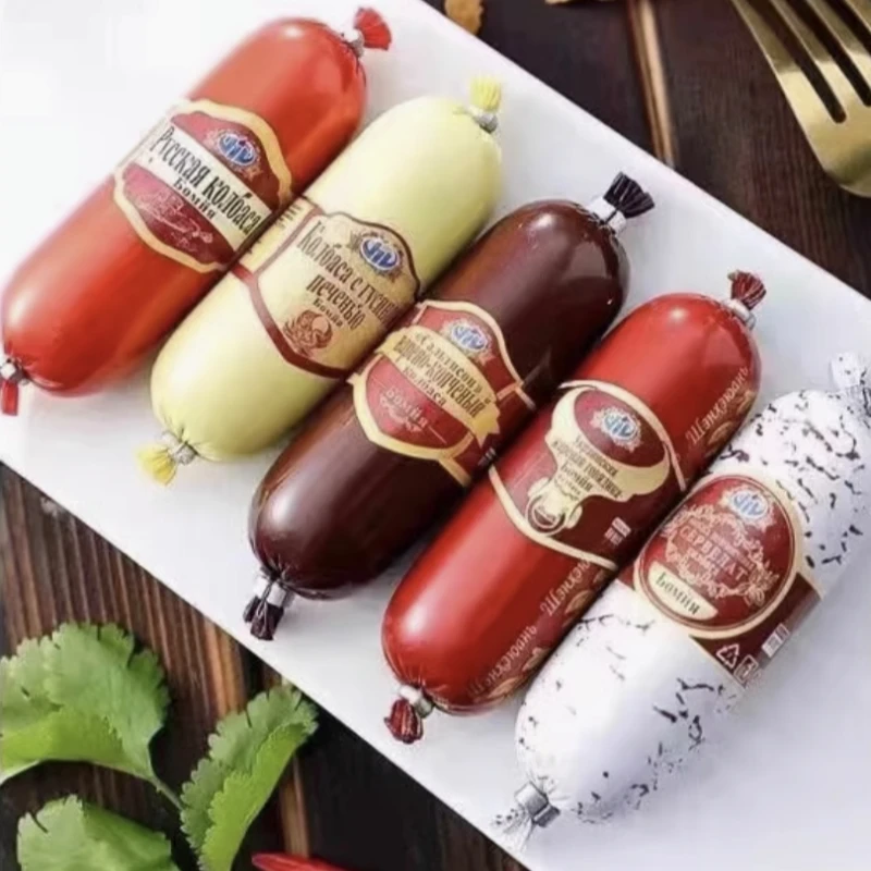 俄罗斯风味迷你组合肠系列小牛肉肠鹅肝肠雪花肠啤酒肠