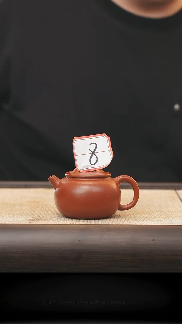 茶壶紫砂8号全手工紫砂壶