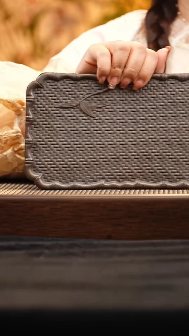 茶壶紫砂J竹编壶承