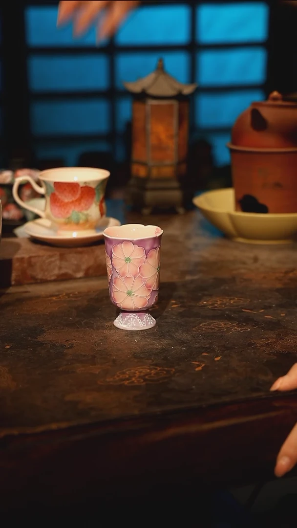 陶瓷景德镇高温釉下彩手工手绘款式