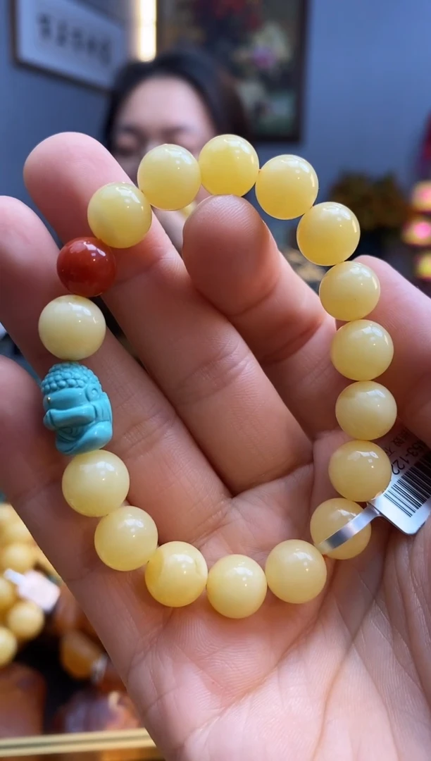 未镶嵌琥珀手串手串