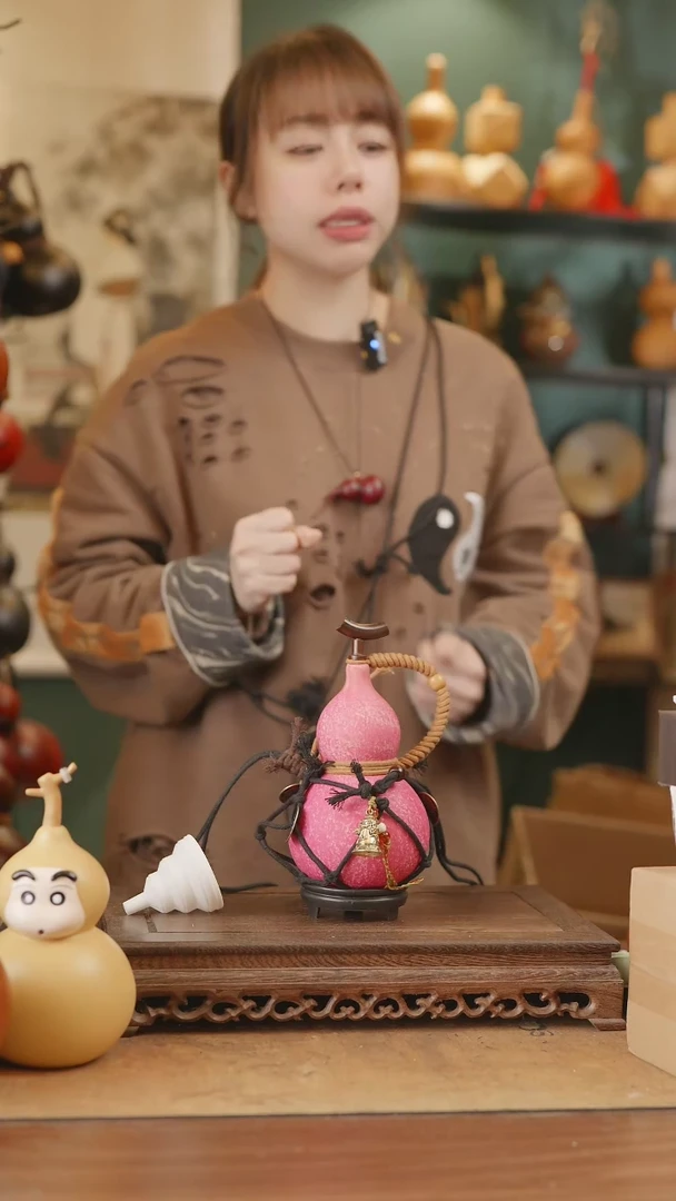 【闪购商品】150号精品天然大漆工艺防渗内胆酒葫芦~