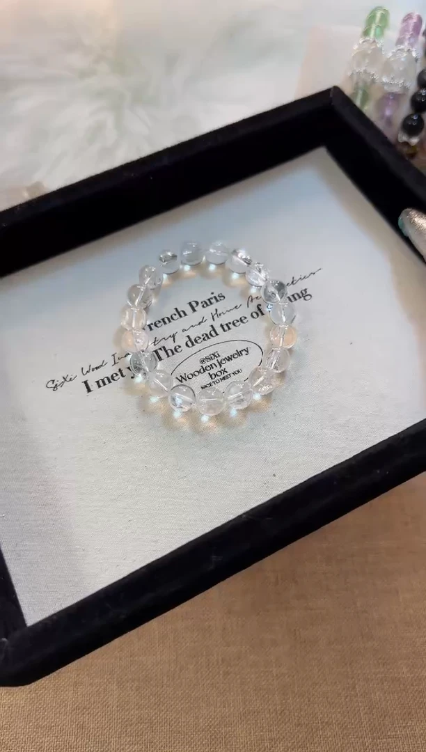 【闪购商品】水晶手串未镶嵌白阿赛MG0820