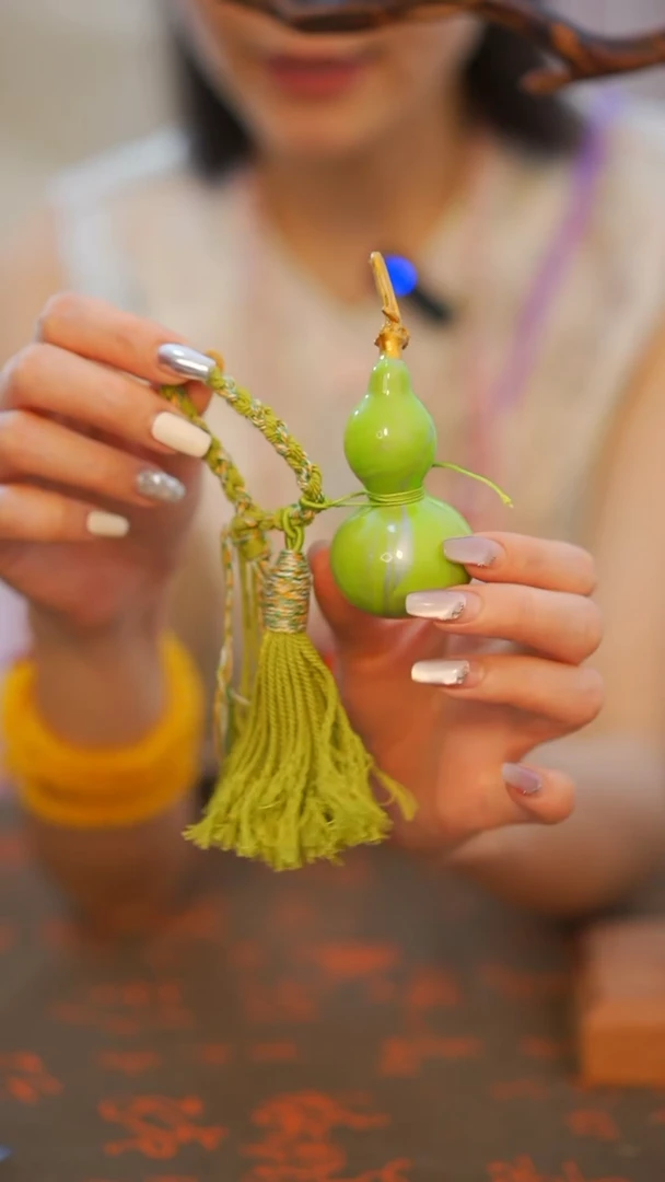 695非遗漆手艺工天然葫芦文玩福禄