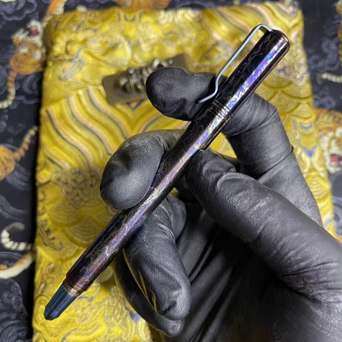 【钛合金战术笔】户外EDC钛合金材户外工具